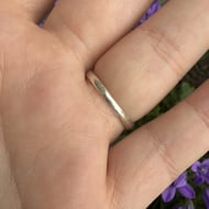 Vintage Sterling Silver Mackintosh Rose Ring Scottish Art Nouveau Openwork - 6
