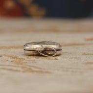 Vintage Sterling Silver Heart Photo Locket by Andreas Daub - 5