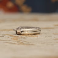 Vintage Sterling Silver Heart Photo Locket by Andreas Daub - 6