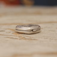 Vintage Sterling Silver Heart Photo Locket by Andreas Daub - 7