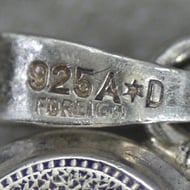 Vintage Sterling Silver Heart Photo Locket by Andreas Daub - 3