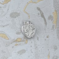 Vintage Sterling Silver Heart Photo Locket by Andreas Daub - 2