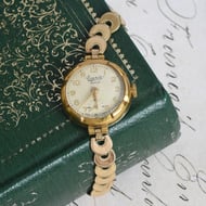 Vintage Everite Seven Ladies Watch 12ct Gold Filled Bracelet Swiss Non Running