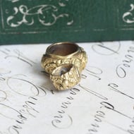Antique Watch Gilt Key Pocket Watch Winder Fob Albert Charm Pendant - 4