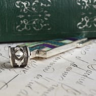 Supersmith David Rosales Sterling Silver Inlay Pendant Opal Turquoise Sugilite Native American - 6
