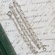 Sterling Silver Cable Link Chain Necklace Dainty Long Short Belcher Layering Fine