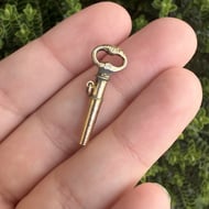Antique Georgian Pocket Watch Key Gold Cased - 3