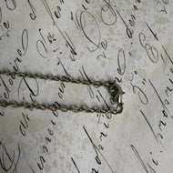 Vintage Dainty Sterling Silver Diamond Cut Cable Chain 18" - 6