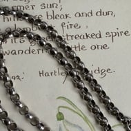Vintage Sterling Silver Belcher Rolo Chain Long Necklace 32"  - 8