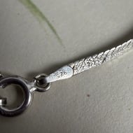 Vintage Sterling Silver Diamond Cut Woven Braided Bracelet 925 Italy - 6