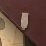 Vintage Silver 5g Charm Pendant Rectangle  - 2