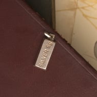 Vintage Silver 5g Charm Pendant Rectangle