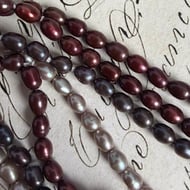 Vintage Freshwater Pearl Multi Strand Multi-Colour Necklace with 14ct Gold Clasp and Beads - 10