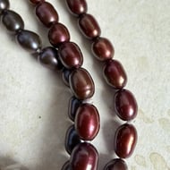 Vintage Freshwater Pearl Multi Strand Multi-Colour Necklace with 14ct Gold Clasp and Beads - 13