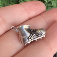 Vintage Silver Trainer Sneaker Shoe Charm Pendant