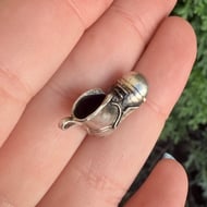 Vintage Silver Trainer Sneaker Shoe Charm Pendant - 4