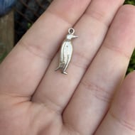 Vintage Silver Penguin Charm Pendant